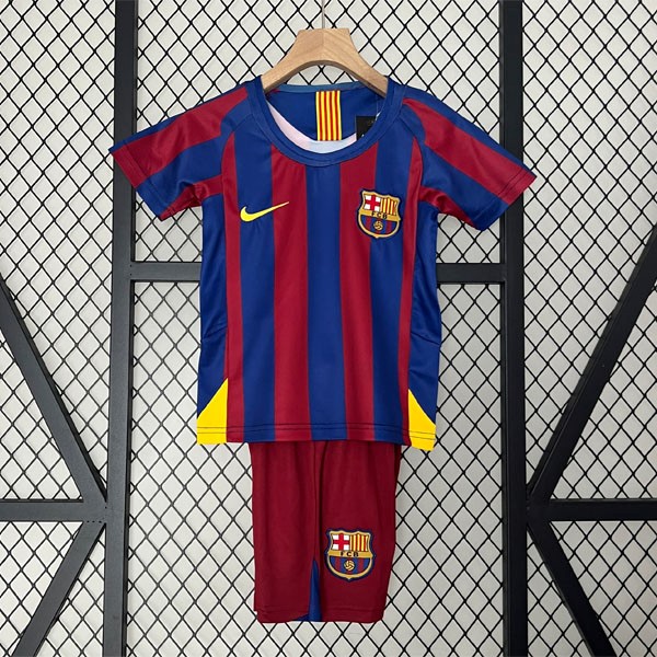 Camiseta Barcelona 1st Retro Niño 2005 2006